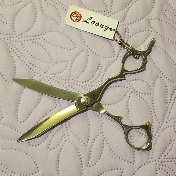 Handmade 440C japenese cutting scissors - Picture 2 of 5